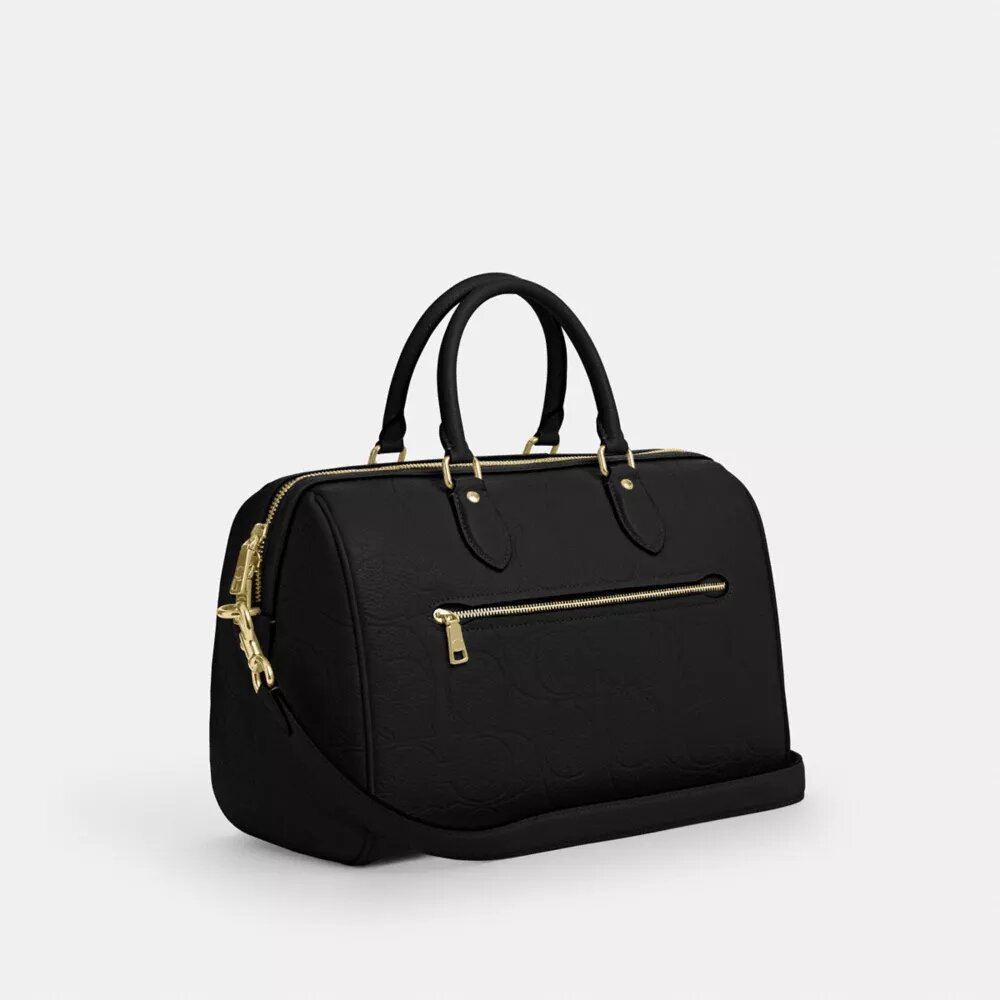 Bolso tipo cartera grande Rowan en piel exclusiva