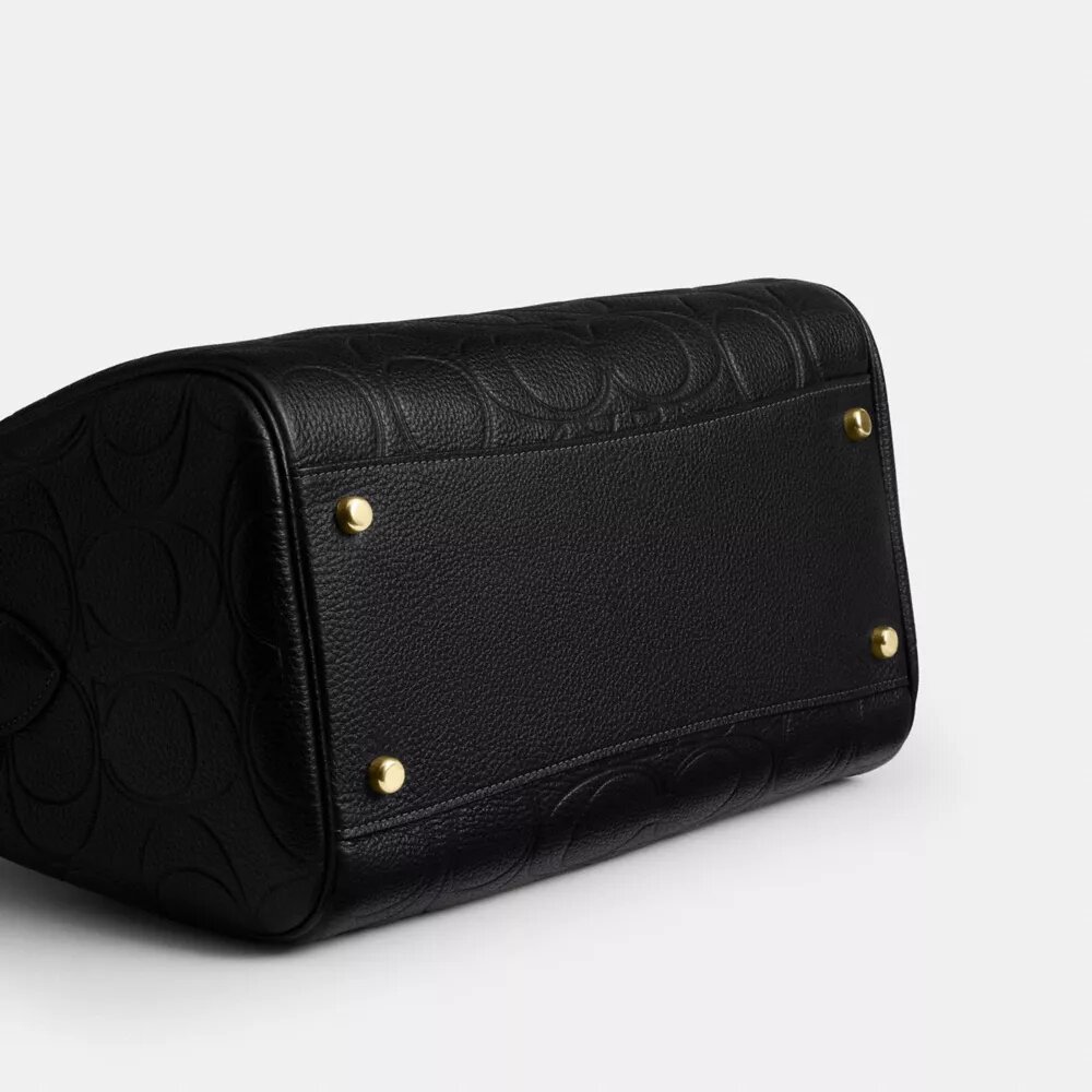 Bolso tipo cartera grande Rowan en piel exclusiva