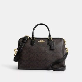 Bolso tipo cartera grande Rowan en Signature Canvas