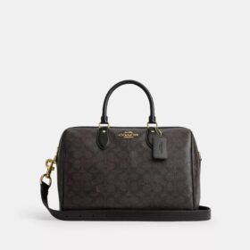 Bolso tipo cartera grande Rowan en Signature Canvas