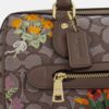 Bolso tipo cartera Rowan en jacquard exclusivo con bordado floral