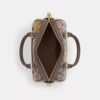 Bolso tipo cartera Rowan en jacquard exclusivo con bordado floral
