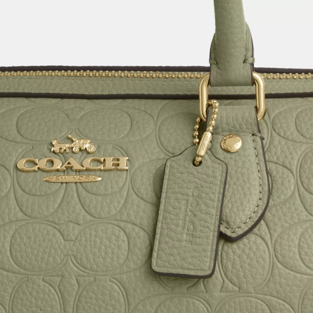 Bolso tipo cartera Rowan en piel exclusiva