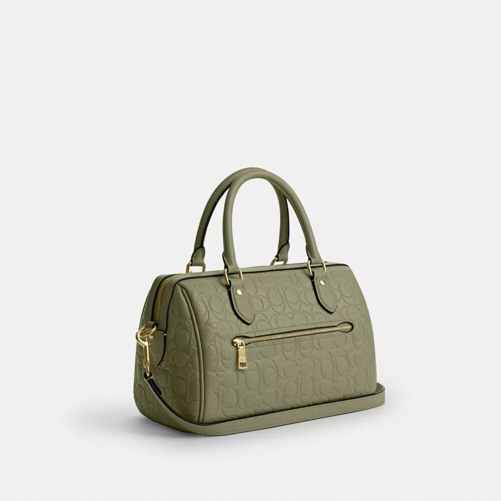 Bolso tipo cartera Rowan en piel exclusiva