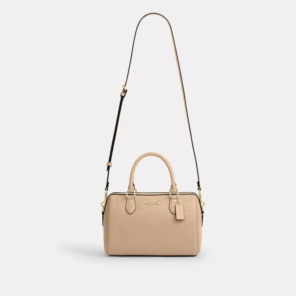 Bolso tipo cartera Rowan en piel exclusiva
