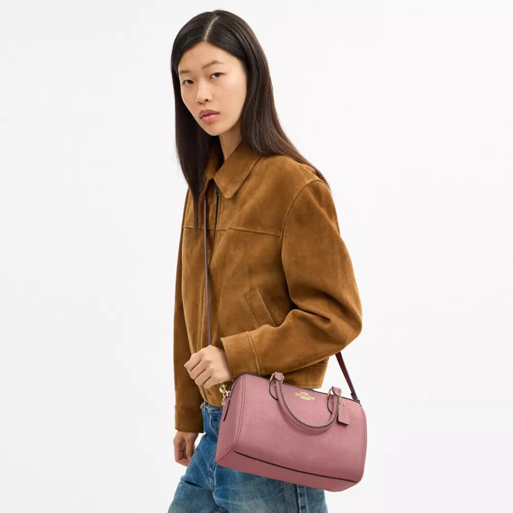 Bolso tipo cartera Rowan en piel exclusiva