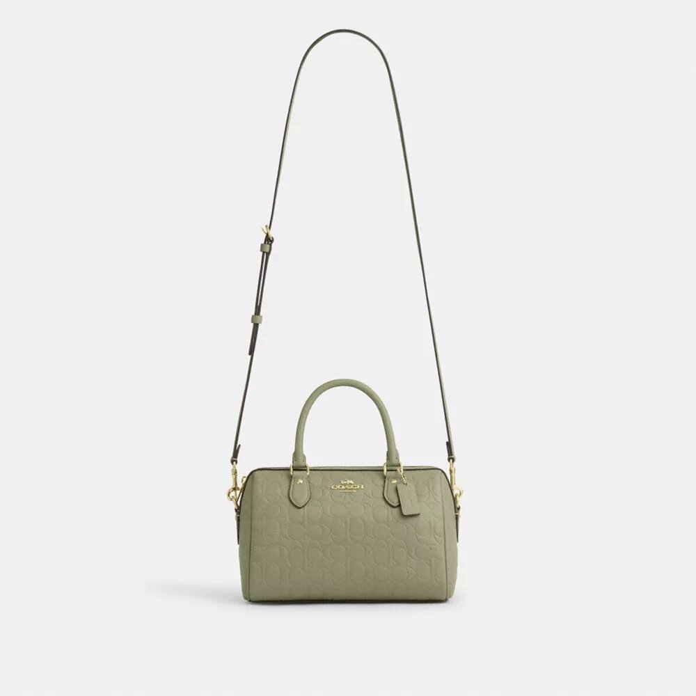 Bolso tipo cartera Rowan en piel exclusiva