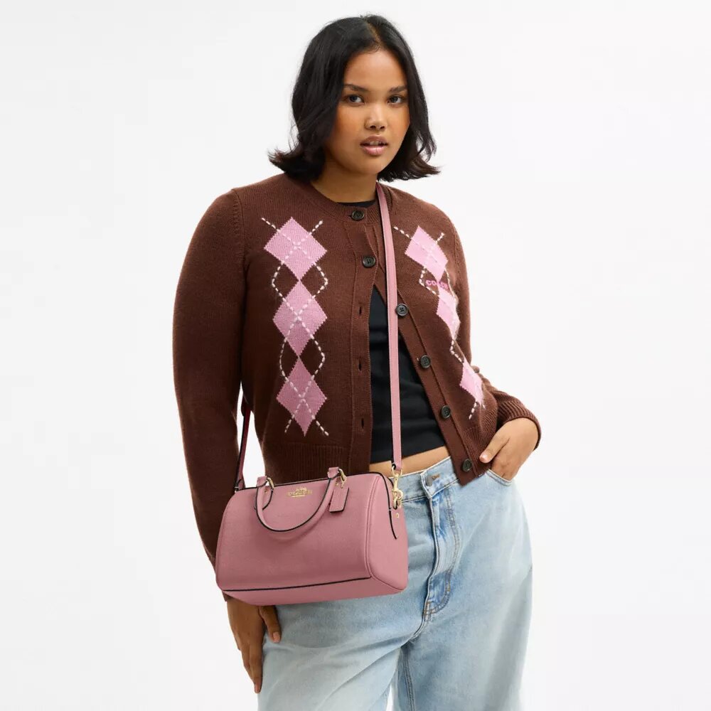 Bolso tipo cartera Rowan en piel exclusiva