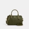 Bolso tipo cartera Rowan en Signature Canvas