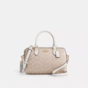Bolso tipo cartera Rowan en Signature Canvas
