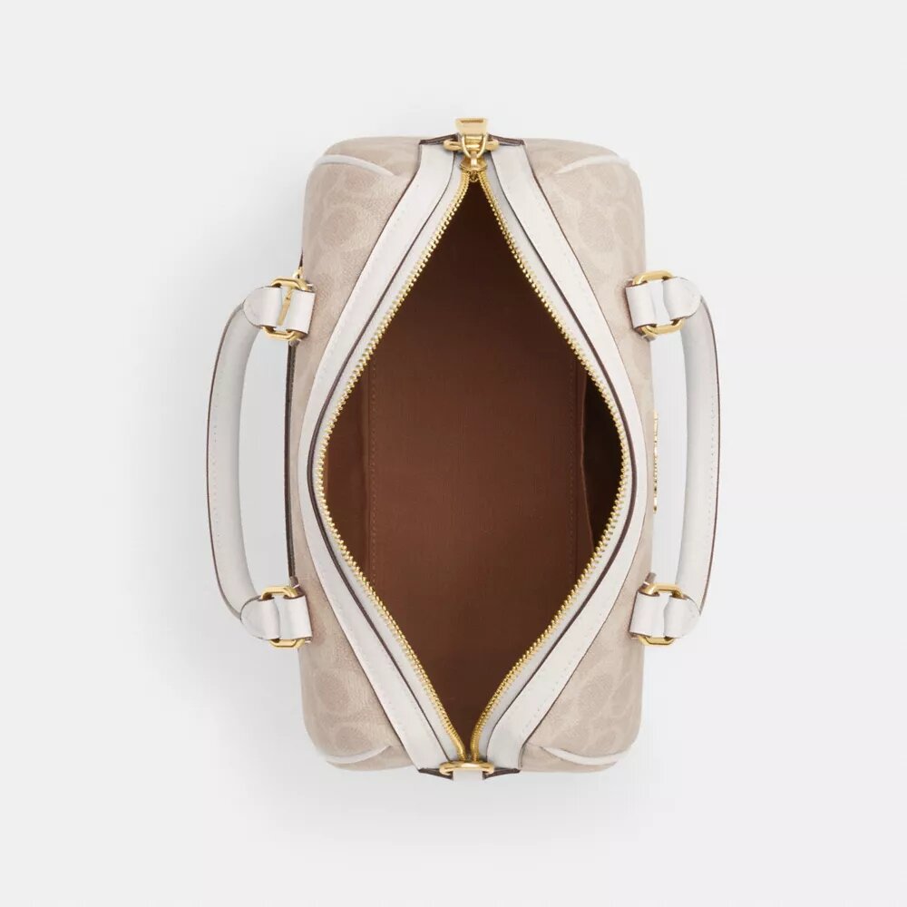 Bolso tipo cartera Rowan en Signature Canvas