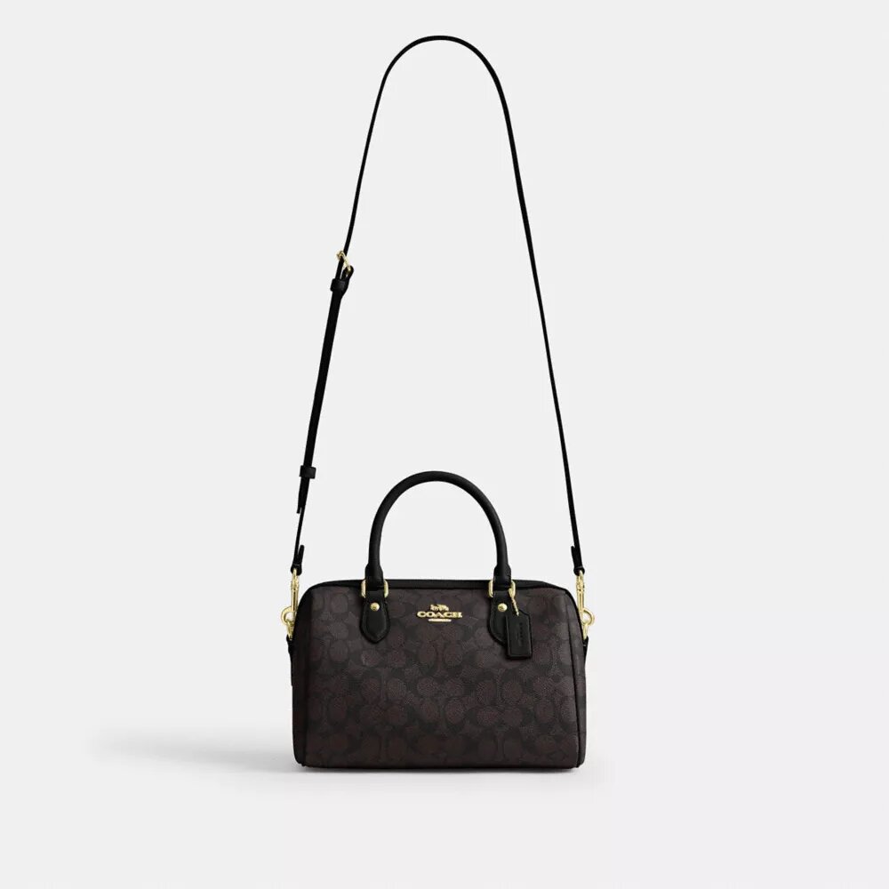 Bolso tipo cartera Rowan en Signature Canvas