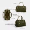 Bolso tipo cartera Rowan en Signature Canvas