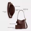 Bolso tipo cubo Bleecker