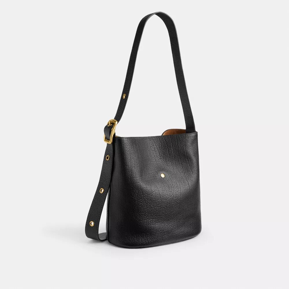 Bolso tipo cubo Bleecker con cierre Kisslock
