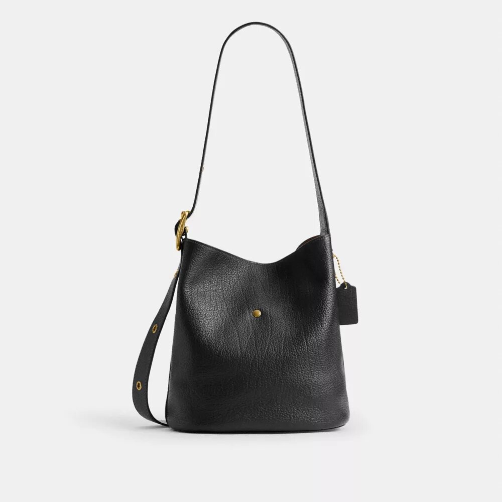 Bolso tipo cubo Bleecker con cierre Kisslock