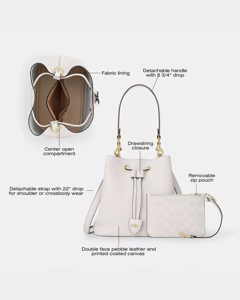 Bolso tipo cubo Rowan