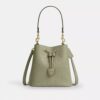 Bolso tipo cubo Rowan en piel exclusiva