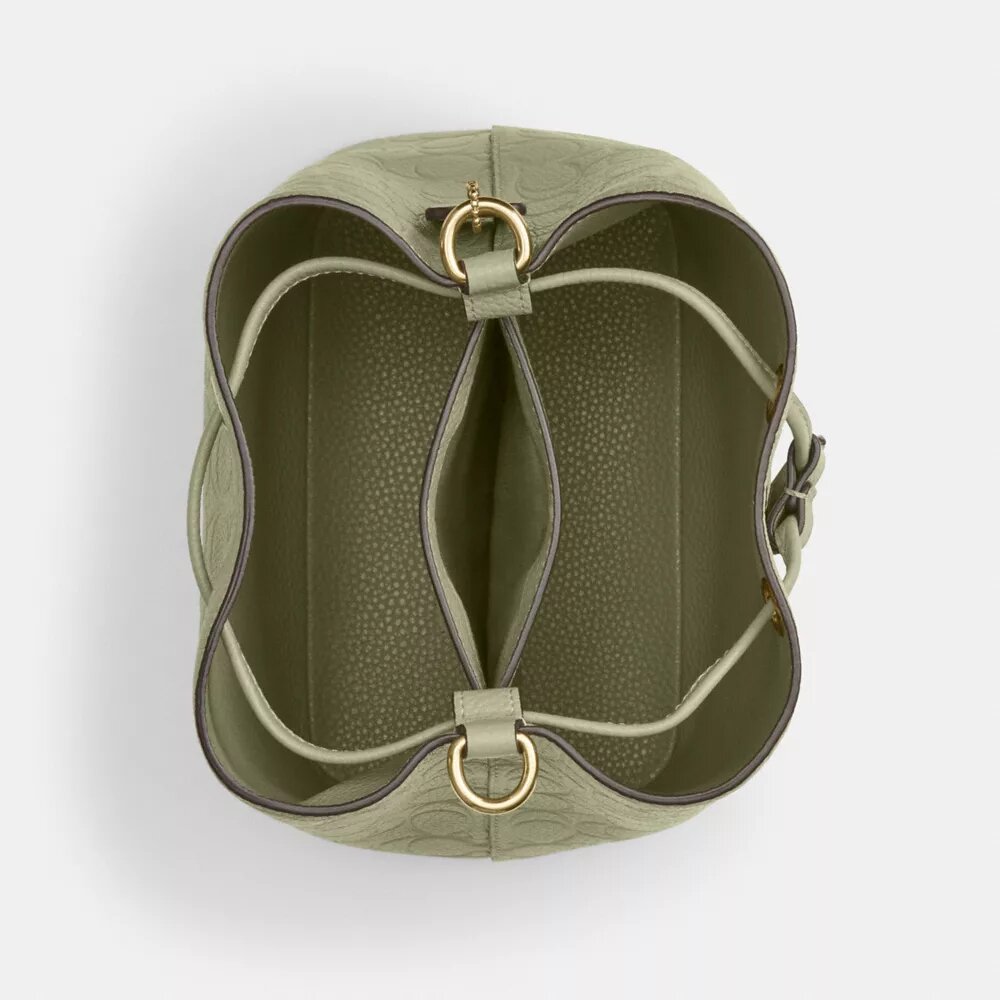 Bolso tipo cubo Rowan en piel exclusiva