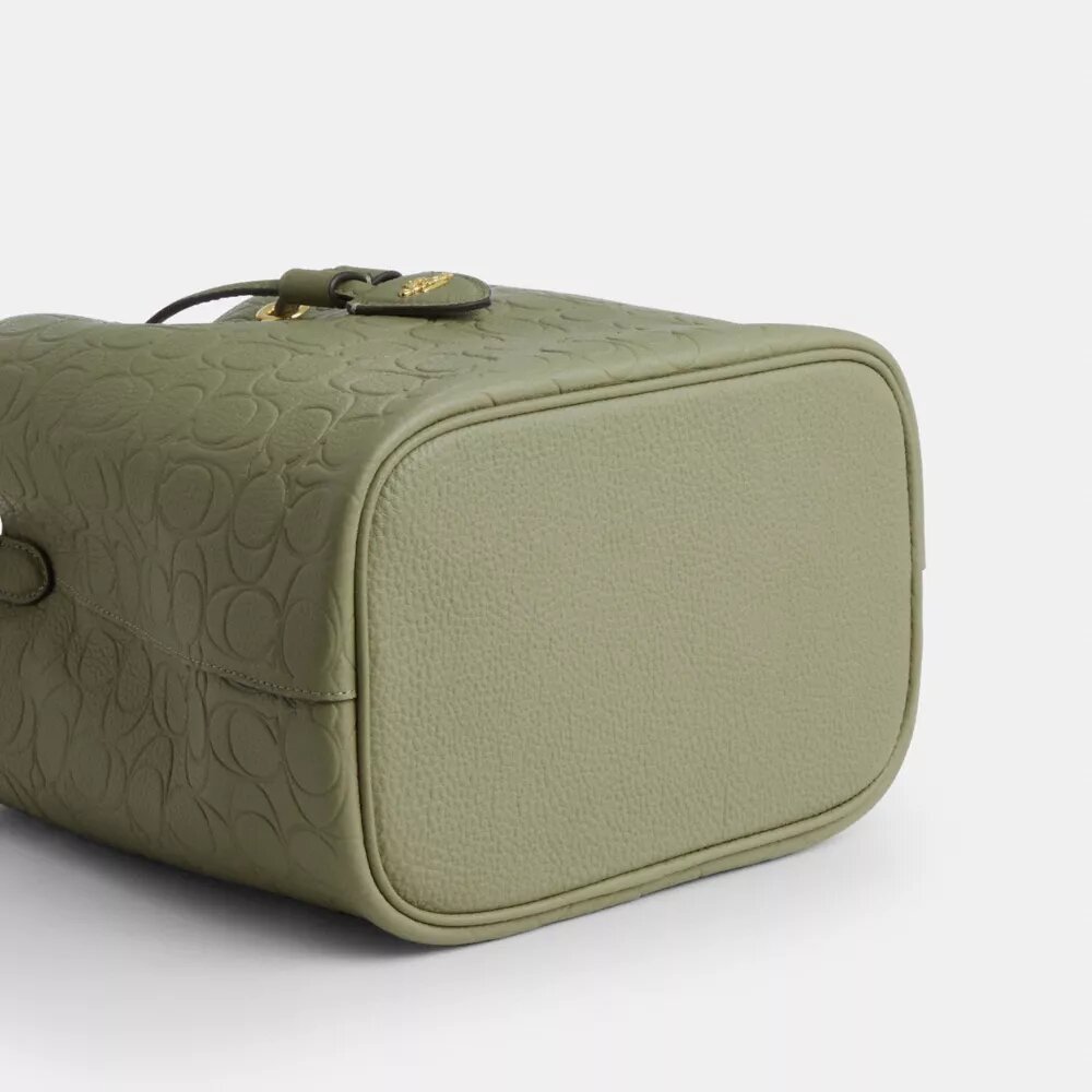 Bolso tipo cubo Rowan en piel exclusiva