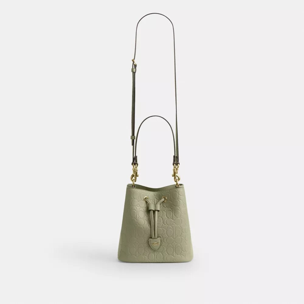 Bolso tipo cubo Rowan en piel exclusiva