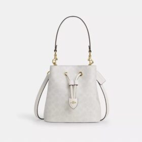 Bolso tipo cubo Rowan en Signature Canvas