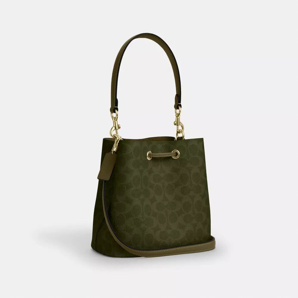 Bolso tipo cubo Rowan en Signature Canvas