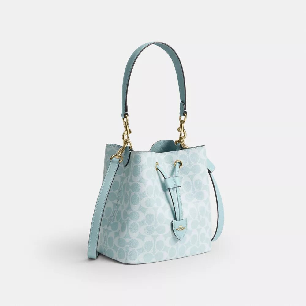 Bolso tipo cubo Rowan en Signature Canvas