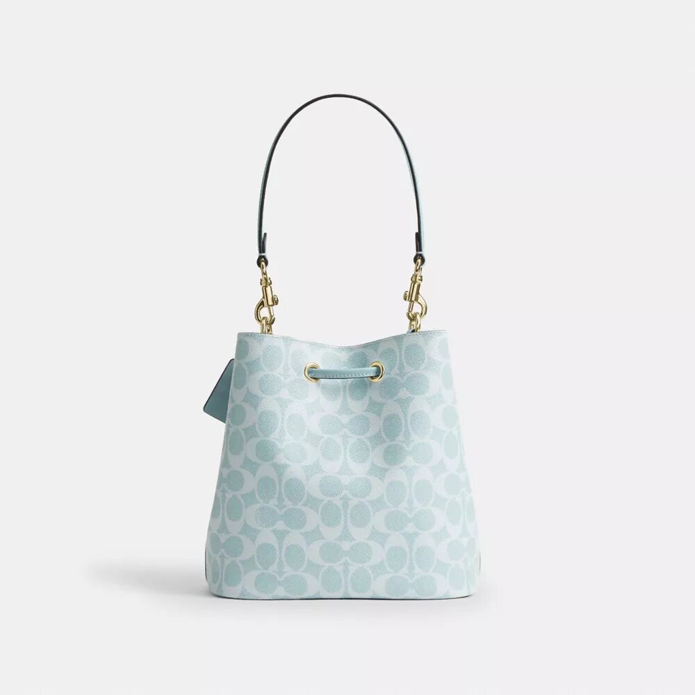 Bolso tipo cubo Rowan en Signature Canvas