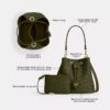 Bolso tipo cubo Rowan en Signature Canvas
