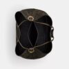Bolso tipo cubo Rowan en Signature Canvas con Charms