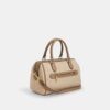 Bolso tipo satchel Rowan en color block