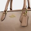 Bolso tipo satchel Rowan en color block