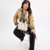 Bolso Tote Disney X Coach Cargo 26 con Mickey Mouse en lona de algodón regenerativo