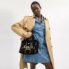 Bolso Tote Disney X Coach Cargo 26 con Mickey Mouse en lona de algodón regenerativo