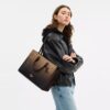 Bolso tote Maggie en lona Ombre Signature Canvas