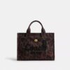 Bolso Tote tipo cargo con estampado de leopardo