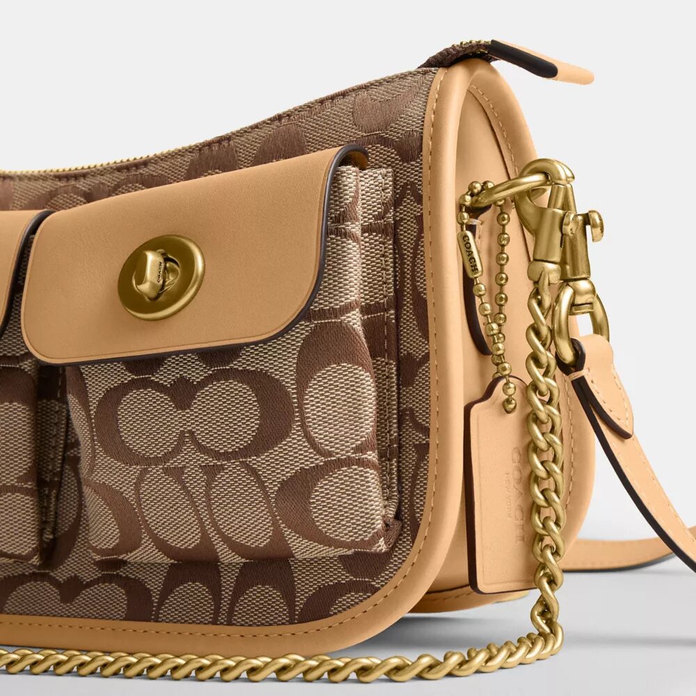Bolso Waverly con doble Turnlock en jacquard exclusivo