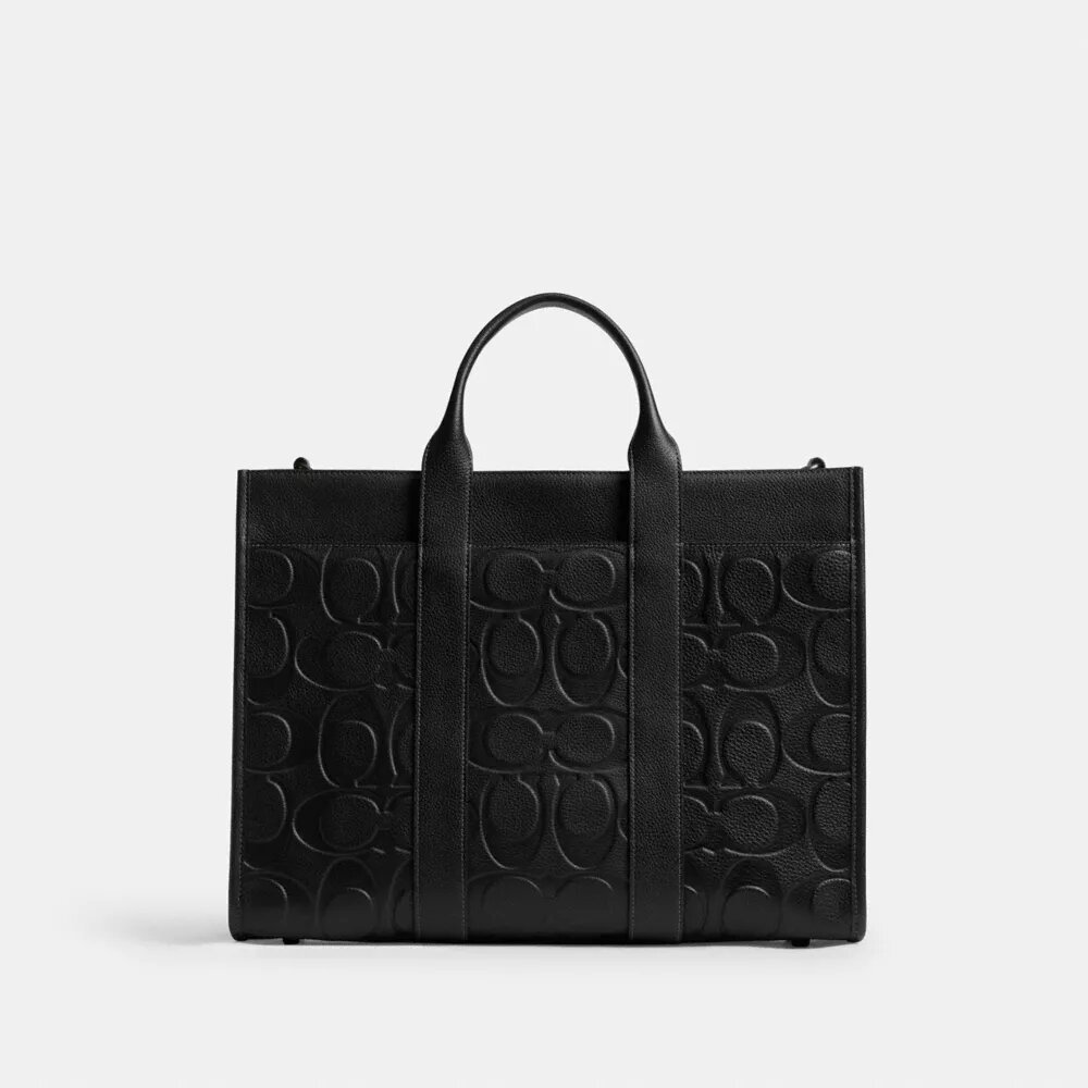 Bolso Wesley en piel «Signature» Maxi