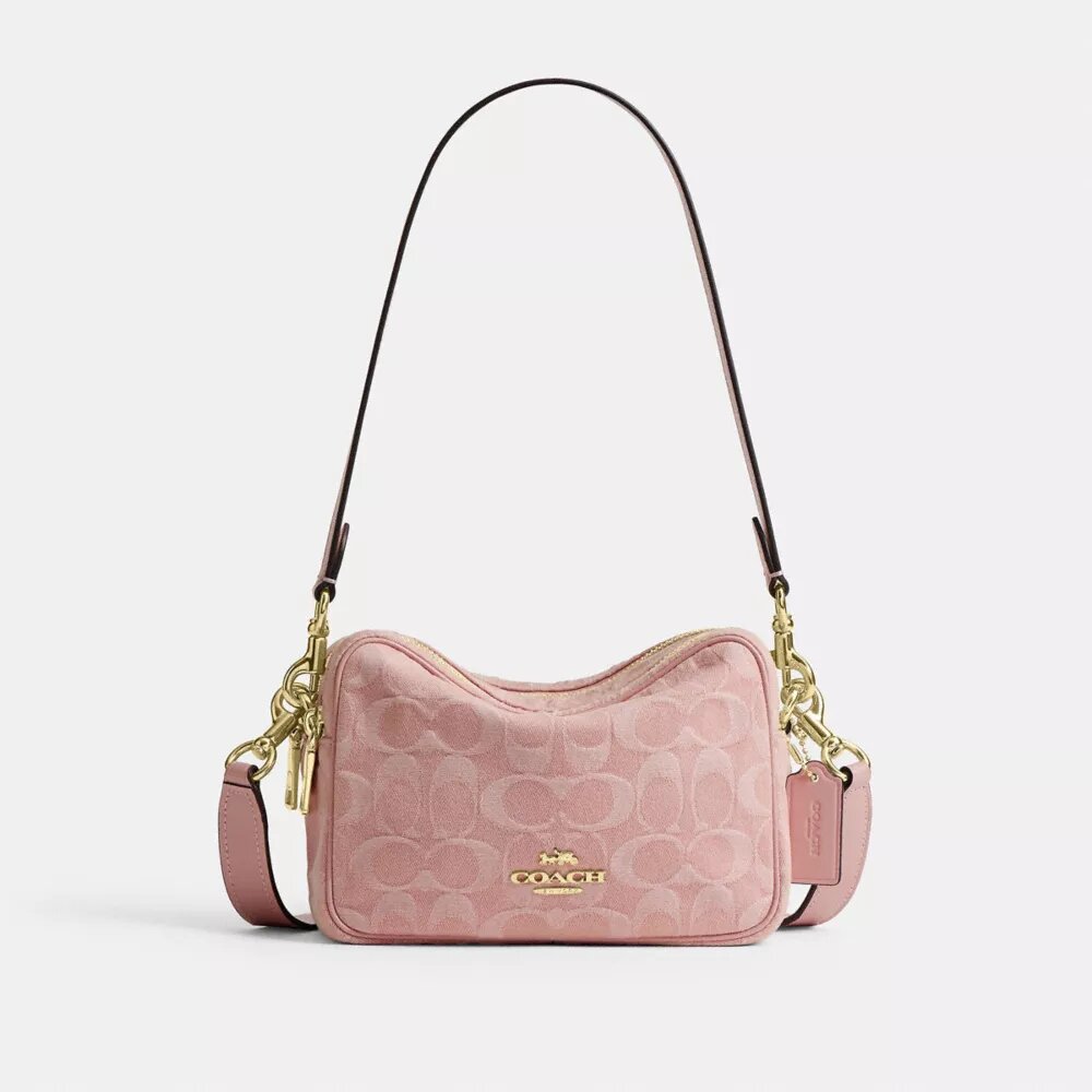 Bolsos bandolera Mini Carey en denim exclusivo