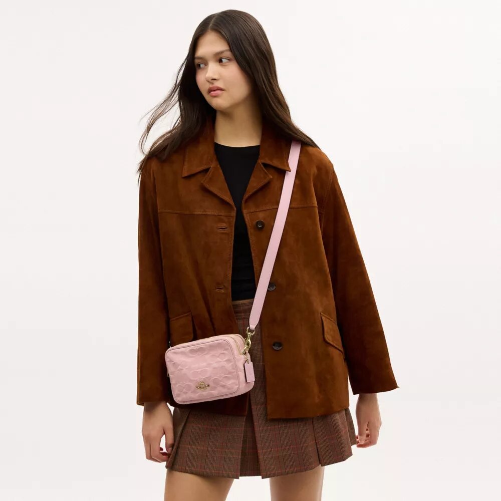 Bolsos bandolera Mini Carey en denim exclusivo