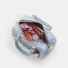 Bolsos bandolera Mini Rowan en denim desgastado con Charms