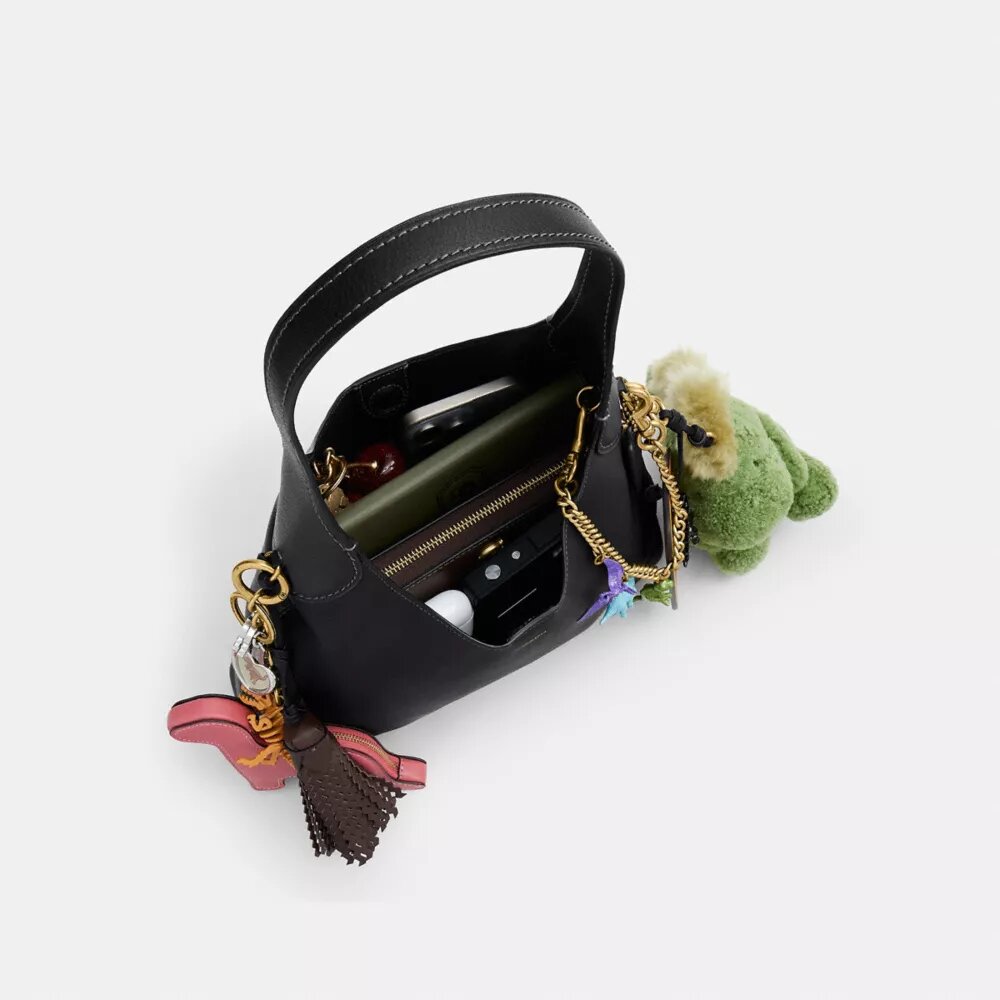 Bolsos de hombro Brooklyn 28 con Charms, del 10.º aniversario de Rexy