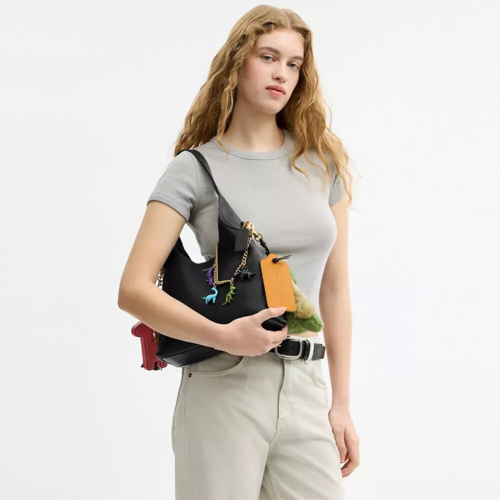 Bolsos de hombro Brooklyn 28 con Charms, del 10.º aniversario de Rexy