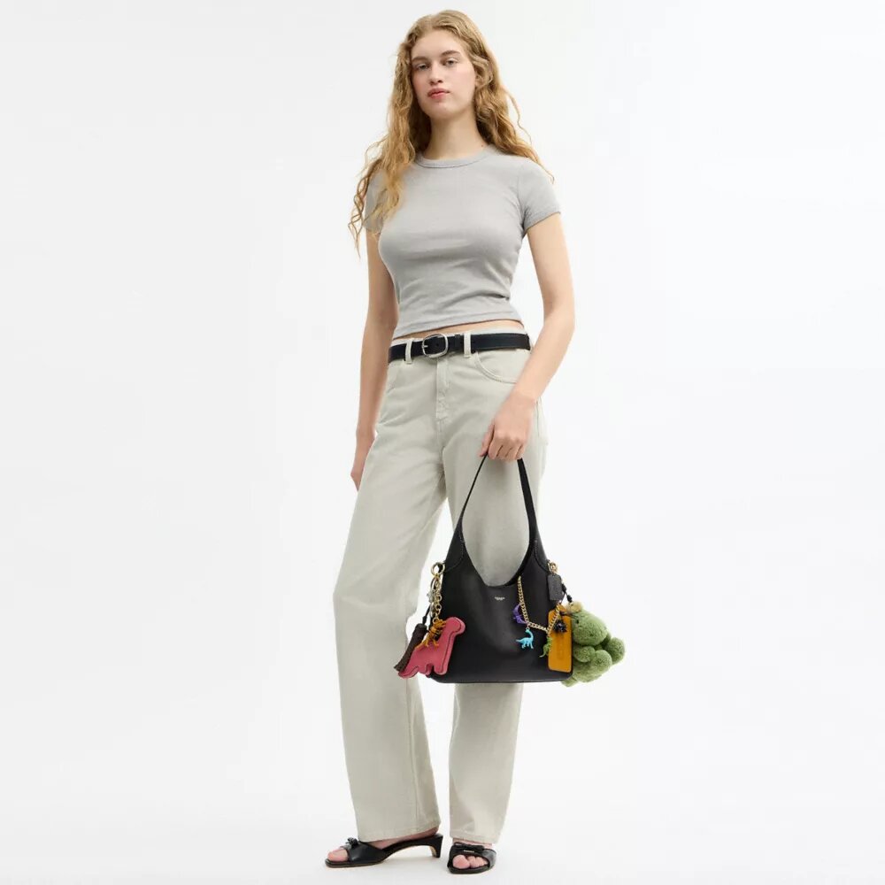 Bolsos de hombro Brooklyn 28 con Charms, del 10.º aniversario de Rexy