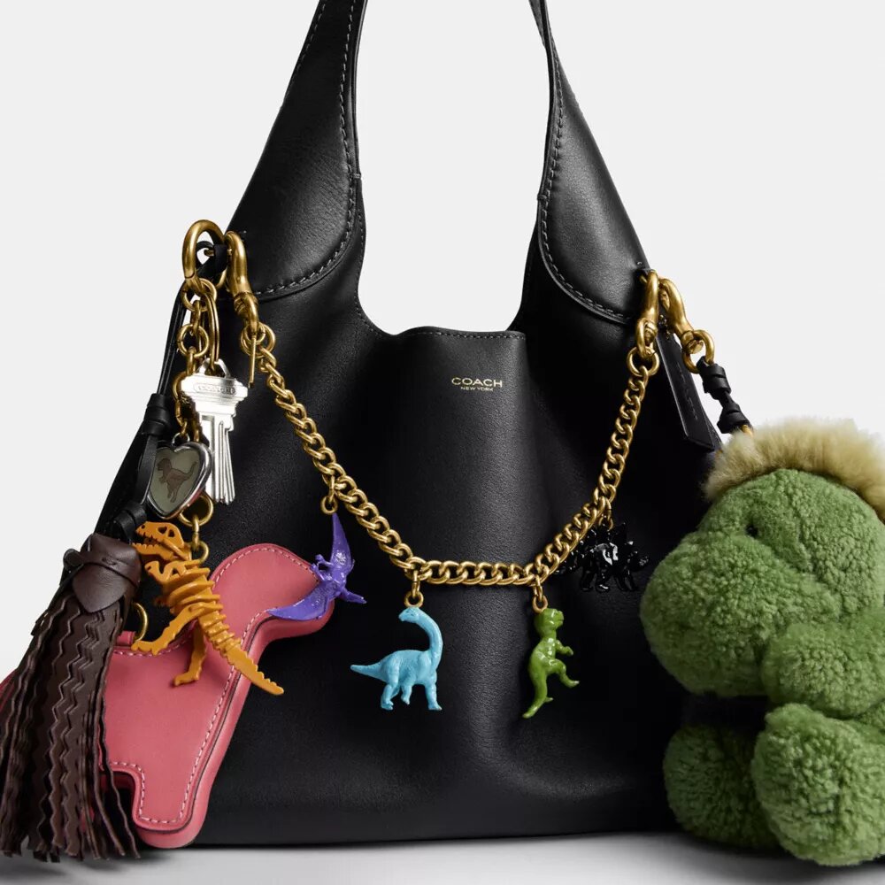 Bolsos de hombro Brooklyn 28 con Charms, del 10.º aniversario de Rexy