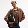 Bolsos de hombro Brooklyn 28 en piel de oveja
