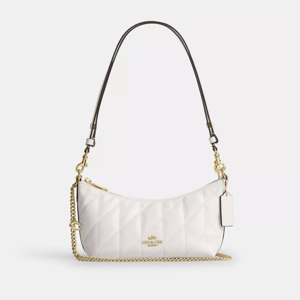 Bolsos de hombro Caitlin con acolchado y Charms