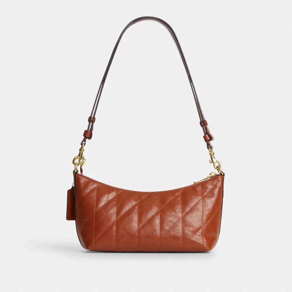 Bolsos de hombro Caitlin con acolchado y Charms