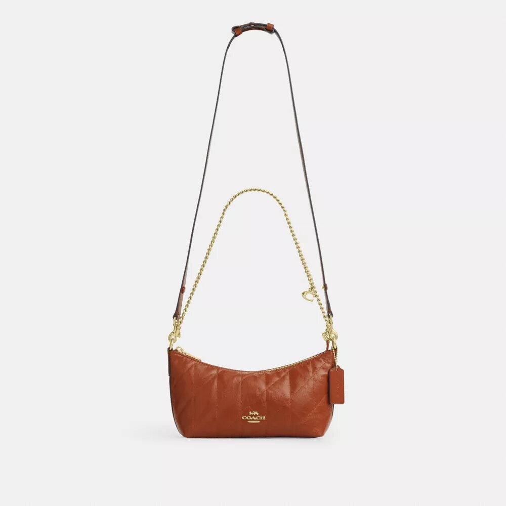 Bolsos de hombro Caitlin con acolchado y Charms